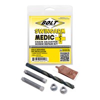 SWING ARM ADJUSTER NUT/BOLT M8 REPAIR KIT ( INCLUDES DRILL BIT, THREAD CHASERS, NUTS, COPPER GREASE)